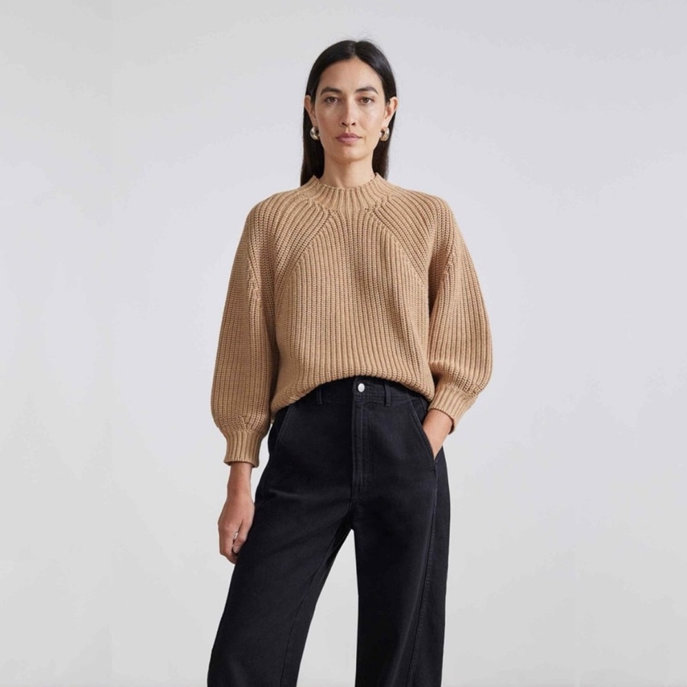 Apiece Apart Eco Nueva Merel Sweater, Camel